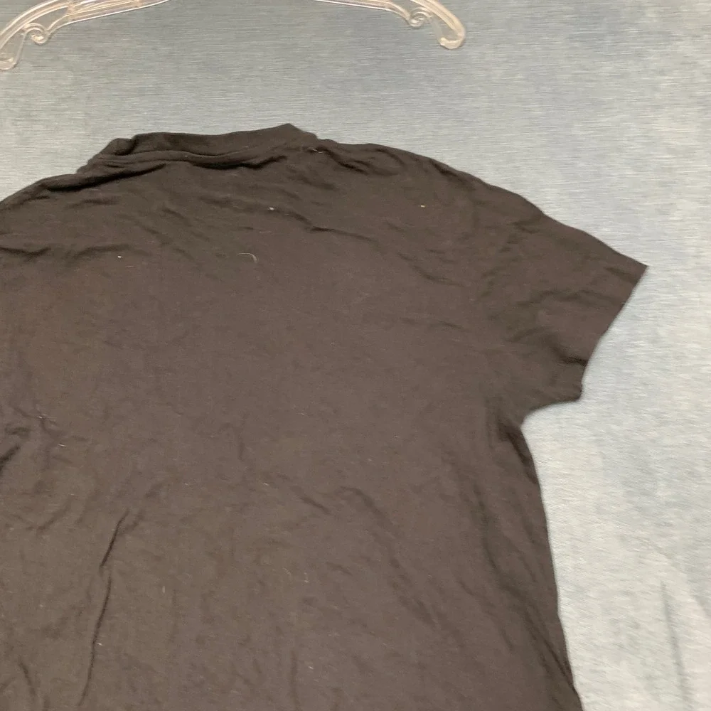 True Religion Brand Jeans T Shirt Mens Medium Black Cotton Short Sleeve Summer